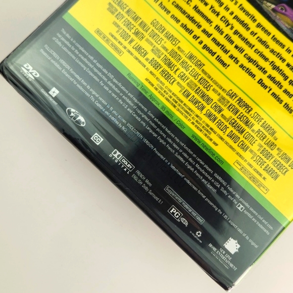 Teenage Mutant Ninja Turtles The Original Movie, Factory Sealed DVD - Picture 6 of 10